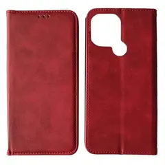 MR4_104966 Чохол-книжка black tpu magnet для xiaomi poco c51, redmi a2+ червоний 