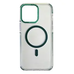 ЧОХОЛ TRX WITH MAGSAFE ДЛЯ IPHONE 15 PRO ЗЕЛЕНИЙ