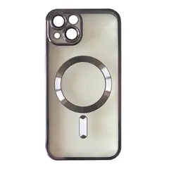 ЧОХОЛ SHINING CAMERA MAGSAFE ДЛЯ IPHONE 15 DEEP ПУРПУРОВИЙ