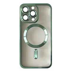 MR4_105173 Чохол shining camera magsafe для iphone 15 pro max зелений 