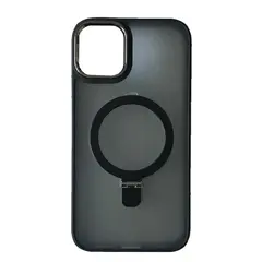 ЧОХОЛ MATTE RING-MAGSAFE ДЛЯ IPHONE 15 PRO, ЧОРНИЙ