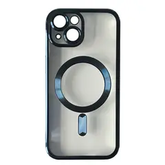 MR4_105347 Чохол shining camera magsafe для iphone 15 синій titanium 