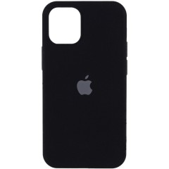 MR3_116601 Чехол silicone case для iphone 14 (18), черный (закритий низ) SILICONE CASE