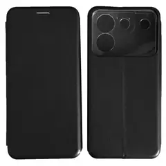 ЧОХОЛ-КНИЖКА LEVEL ДЛЯ ZTE BLADE A54, ЧОРНИЙ