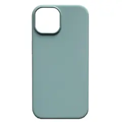 MR4_105710 Чохол silicone case copy with magsafe для iphone 15 pro light синій 