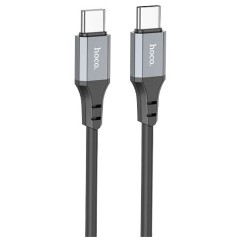 MR3_118289 Кабель usb type-c hoco x86 spear type-c 2.4a 1m, черный HOCO