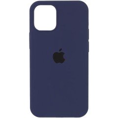 MR3_118371 Чехол silicone case для iphone 13 (17) midnight синий (закрытый низ) SILICONE CASE
