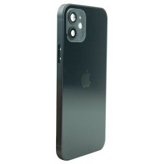 MR1_96422 Корпус телефона для iphone 12 (з кнопками та sim лоток), чорний (prc) (ver. eu esim) PRC