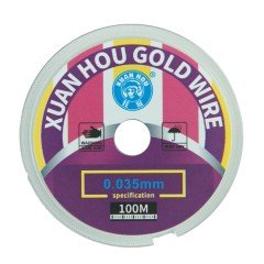 MR1_98179 Струна сепараторная xuanhou gold wire (100m, 0.035mm) для разделения дисплейных модулей XUANHOU