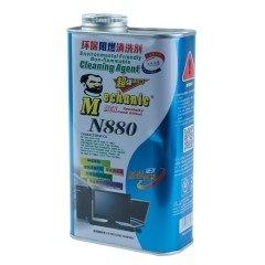 MR1_98411 Жидкость для очистки плат mechanic n880 850ml (невоспламеняющаяся, антистатическая) MECHANIC