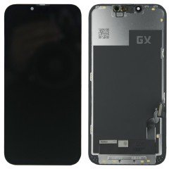 MR1_99246 Дисплей телефона для iphone 13, чорний oled (gx) GX HARD