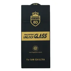 MR4_125493 Захисне скло 6d anti-static для samsung s24 ultra, чорний (тех. пак) PRC