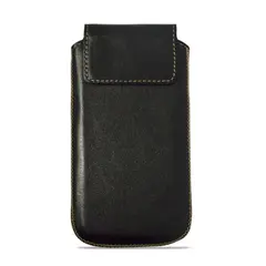MR4_131233 Чохол витяжка шкіряний grand км для nokia 150, чорний 