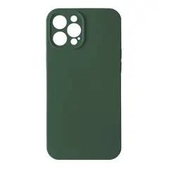ЧОХОЛ SILICONE CASE FULL CAMERA COPY ДЛЯ IPHONE 12 PRO (58) PINE ЗЕЛЕНИЙ