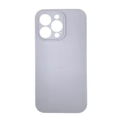 ЧОХОЛ SILICONE CASE FULL CAMERA COPY ДЛЯ IPHONE 13 PRO MAX (5) LILAC CREAM