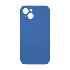 ЧОХОЛ SILICONE CASE FULL CAMERA COPY ДЛЯ IPHONE 15 (70) NEW LAKE СИНІЙ