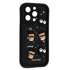 ЧОХОЛ HAPPY COOKIE CASE ДЛЯ IPHONE 14 PRO, ЧОРНИЙ