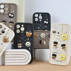 MR4_106665 Чохол happy donut case для iphone 16 pro, чорний PRC