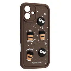 MR4_106669 Чохол happy cookie case для iphone 16 plus brown 