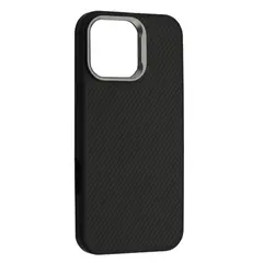 MR4_106736 Чохол kevlar style magsafe для iphone 16 pro, чорний 