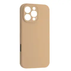ЧОХОЛ SILICONE CASE FULL CAMERA COPY ДЛЯ IPHONE 16 PRO (79) DESERT GOLD (ДЕФ. ПАК)