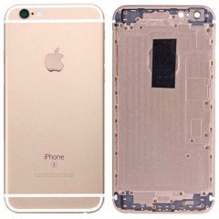 MR1_95042 Корпус телефона для iphone 6s plus (з кнопками та sim лотком) rose золотистий h/c PRC