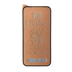 ЗАХИСНЕ СКЛО CERAMIC MATTE ДЛЯ IPHONE 12 PRO MAX, ЧОРНИЙ (ТЕХ. ПАК)