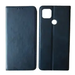 ЧОХОЛ-КНИЖКА BLACK TPU MAGNET ДЛЯ REDMI 9C СИНІЙ
