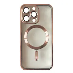 ЧОХОЛ SHINING CAMERA MAGSAFE ДЛЯ IPHONE 15 PRO ROSE GOLD
