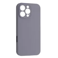 ЧОХОЛ SILICONE CASE FULL CAMERA COPY ДЛЯ IPHONE 16 PRO (46) LAVANDER, СІРИЙ