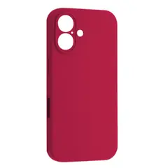 ЧОХОЛ SILICONE CASE FULL CAMERA COPY ДЛЯ IPHONE 16 (36) ROSE ЧЕРВОНИЙ