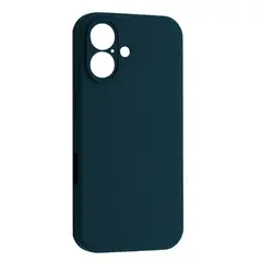 ЧОХОЛ SILICONE CASE FULL CAMERA COPY ДЛЯ IPHONE 16 (74) ABYSS СИНІЙ