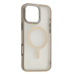 MR4_131758 Чохол perfect case with magsafe для iphone 16 pro max titanium, сірий 