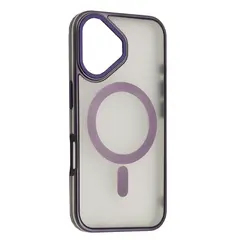 ЧОХОЛ PERFECT CASE WITH MAGSAFE ДЛЯ IPHONE 16 PLUS TITANIUM ПУРПУРОВИЙ
