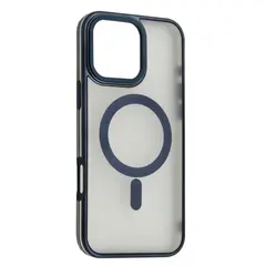 ЧОХОЛ PERFECT CASE WITH MAGSAFE ДЛЯ IPHONE 16 PRO TITANIUM СИНІЙ