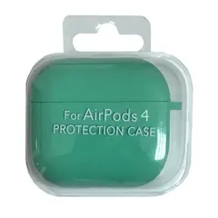 ЧОХОЛ ДЛЯ AIRPODS 4 SILICONE CASE, MICROFIBER MINT