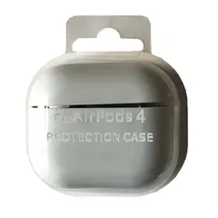 MR4_131884 Чохол для airpods 4 silicone case, microfiber, білий 