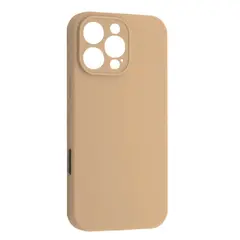 ЧОХОЛ SILICONE CASE FULL CAMERA COPY ДЛЯ IPHONE 16 PRO MAX (79) DESERT GOLD
