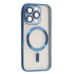 ЧОХОЛ SHINING CAMERA MAGSAFE ДЛЯ IPHONE 16 PRO СИНІЙ