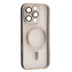ЧОХОЛ SHINING CAMERA MAGSAFE ДЛЯ IPHONE 16 PRO NATURAL TITANIUM