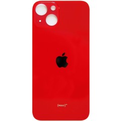 MR1_95293 Задня кришка для iphone 13 червоний (великий виріз під камеру) PRC