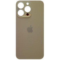 MR1_95297 Задняя крышка для iphone 13 pro золотистый (большой вырез под камеру) PRC