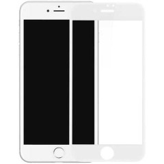 MR3_107258 Захисне скло 4d для iphone 7, 8, se (2020), (0.3mm, 4d arc, білий) люкс PRC