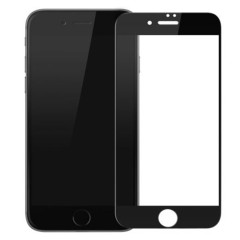 MR3_107282 Захисне скло 4d для iphone 7 plus, 8 plus (0.3mm, 4d arc, чорний) люкс PRC