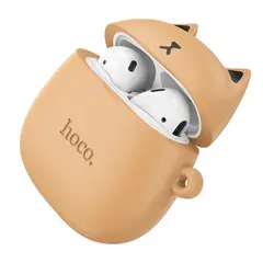 MR4_132469 Навушники бездротові hoco ew45 true ws stereo headset tws caramel cat HOCO