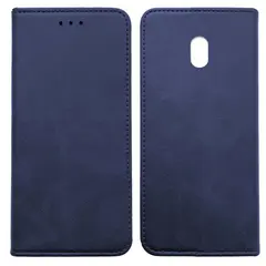 ЧОХОЛ-КНИЖКА BLACK TPU MAGNET ДЛЯ REDMI 8A СИНІЙ