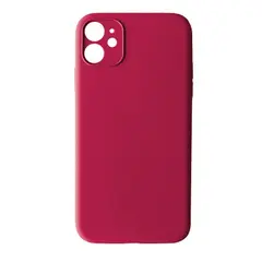 MR4_132639 Чохол silicone case full camera copy для iphone 12 (36) rose червоний 