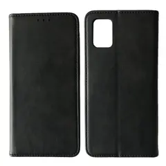 ЧОХОЛ-КНИЖКА BLACK TPU MAGNET ДЛЯ SAMSUNG A71 (A715), ЧОРНИЙ