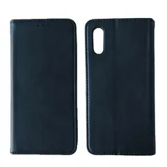 ЧОХОЛ-КНИЖКА BLACK TPU MAGNET ДЛЯ REDMI 9A СИНІЙ