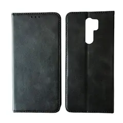ЧОХОЛ-КНИЖКА BLACK TPU MAGNET ДЛЯ REDMI 9, ЧОРНИЙ